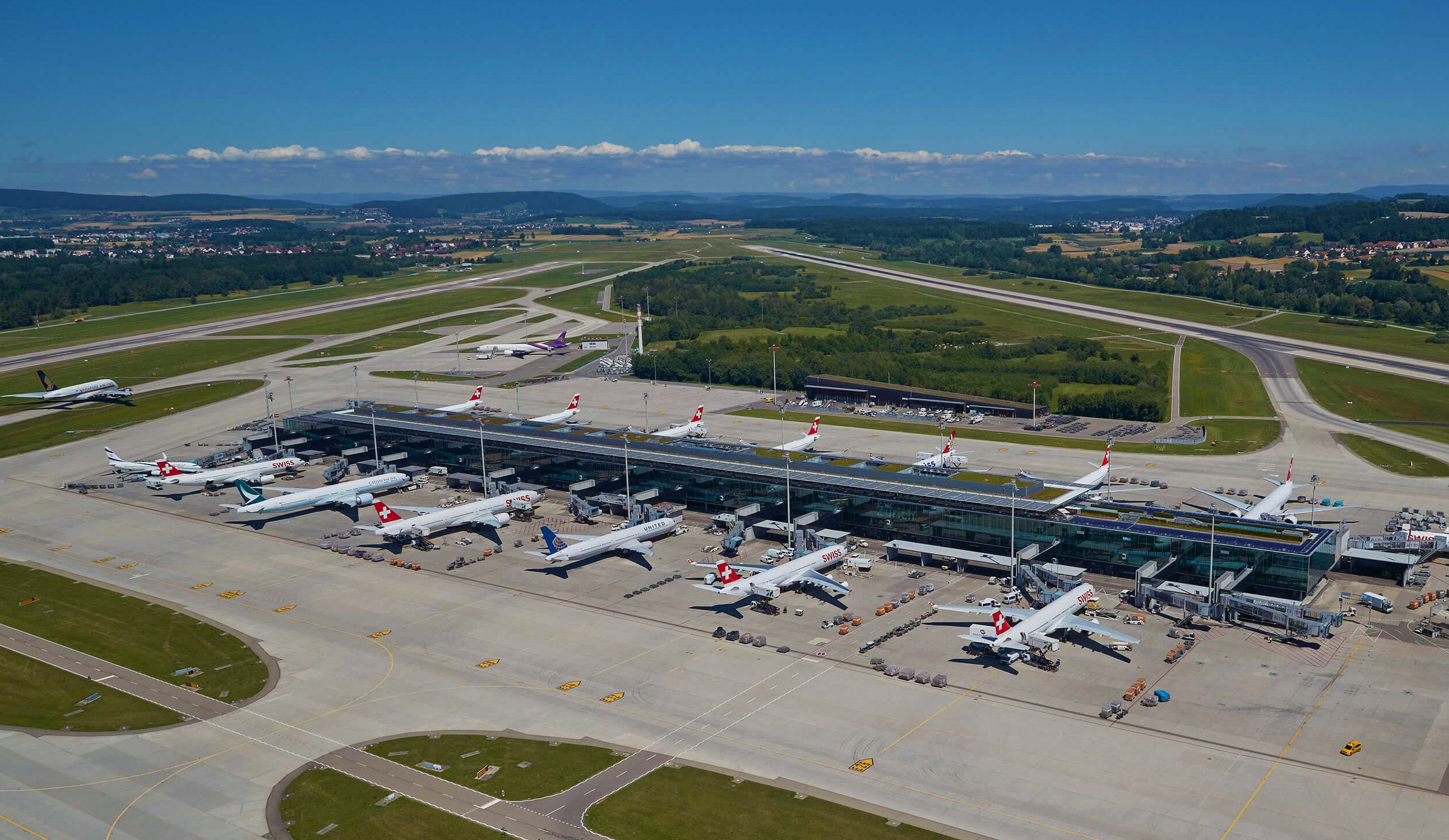 Technical  malfunction  at  Swiss air navigation  service  provider  Skyguide  had  forced  close  the  Swiss  Airspace  this morning  , Operations resumed with Reduced capacity !  